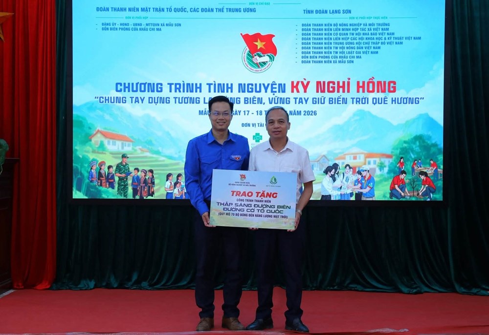 Lạng Sơn: Phát động Chiến dịch “Kỳ nghỉ hồng” năm 2026 tại xã Mẫu Sơn - ảnh 3