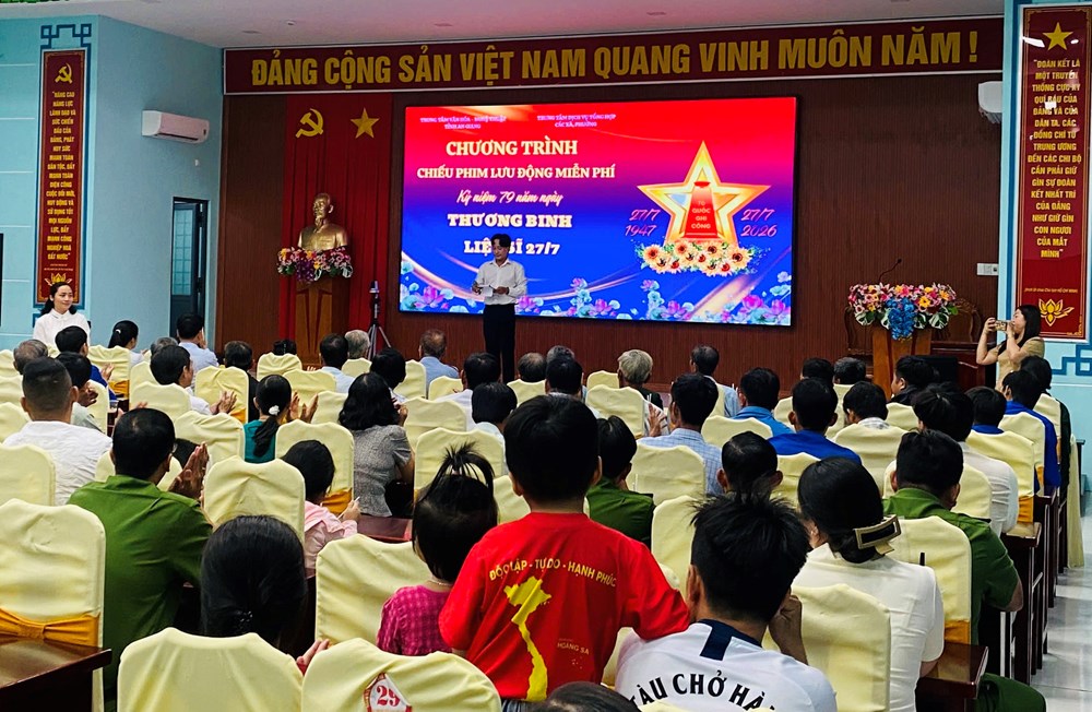 An Giang đẩy mạnh tuyên truyền tuần phim tri ân người có công - ảnh 1