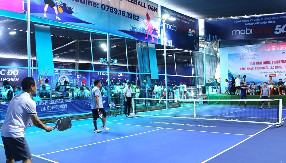 Gần 300 VĐV tranh tài tại Giải thể thao công nhân, viên chức, lao động Điện Biên - ảnh 3