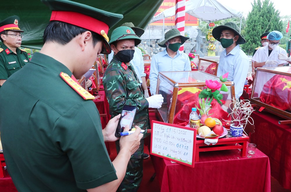 Các anh trở về, hòa vào lòng đất mẹ thân thương - ảnh 21