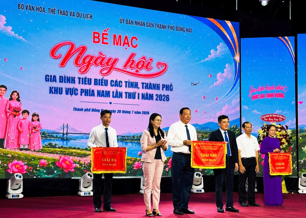 An Giang đoạt giải Nhì toàn đoàn tại Ngày hội gia đình tiêu biểu khu vực phía Nam - ảnh 1