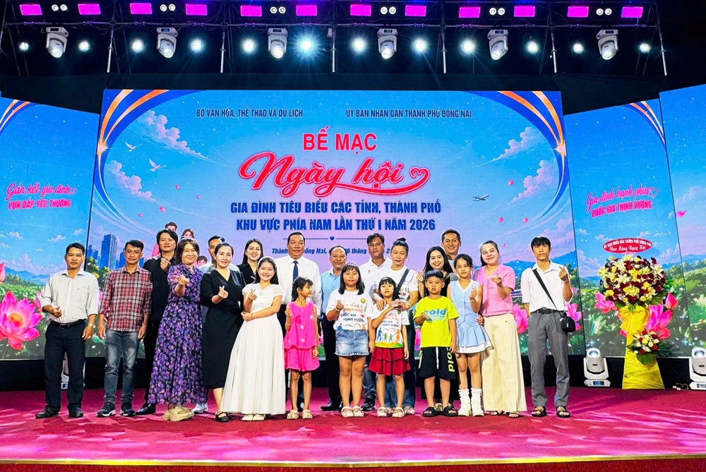 An Giang đoạt giải Nhì toàn đoàn tại Ngày hội gia đình tiêu biểu khu vực phía Nam - ảnh 3
