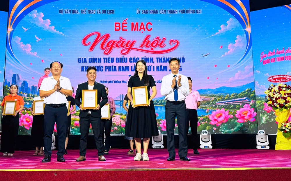 An Giang đoạt giải Nhì toàn đoàn tại Ngày hội gia đình tiêu biểu khu vực phía Nam - ảnh 4