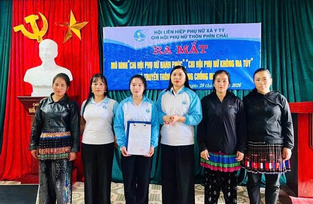 Y Tý ra mắt mô hình “Chi hội phụ nữ hạnh phúc - phụ nữ không ma túy“ - ảnh 1