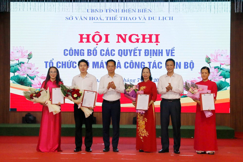 Điện Biên kiện toàn tổ chức bộ máy Sở Văn hóa, Thể thao và Du lịch - ảnh 1