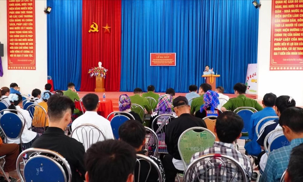Xây dựng xã vùng cao Mường Hum bình yên, không ma túy - ảnh 1