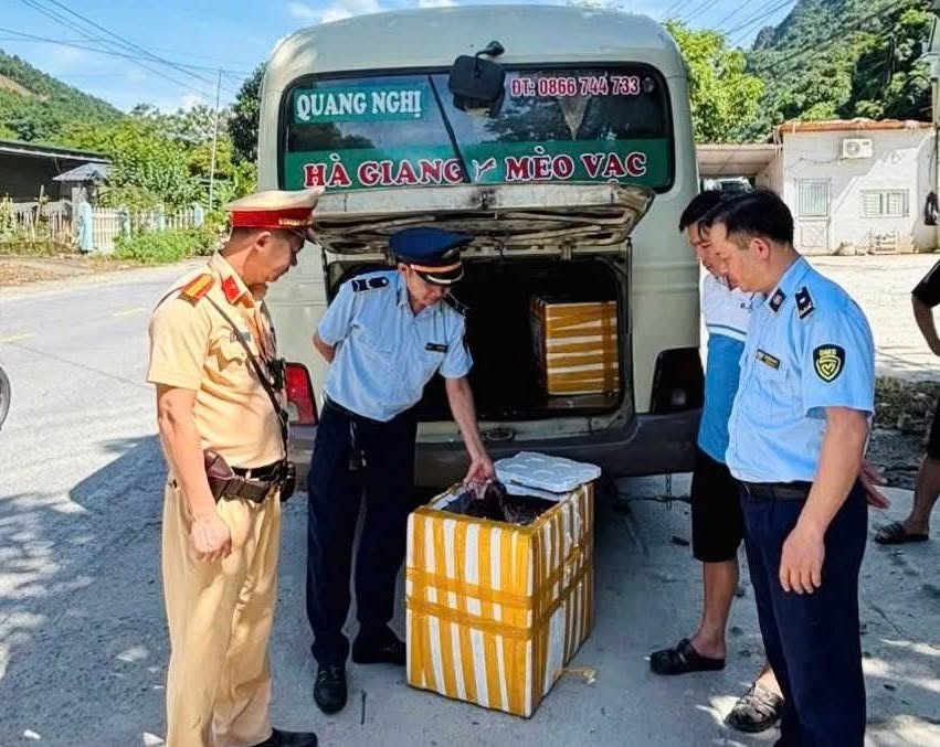 Tuyên Quang: Xử phạt, tiêu hủy 148kg sản phẩm động vật không rõ nguồn gốc - ảnh 1