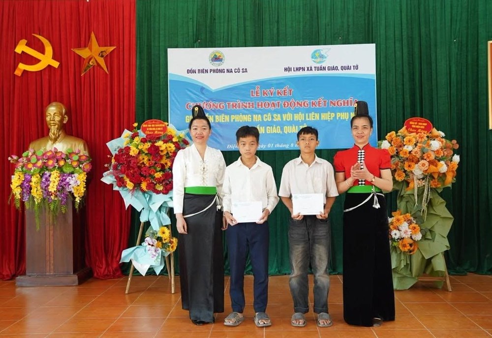 Đồn Biên phòng Na Cô Sa đồng hành cùng phụ nữ nơi biên cương - ảnh 3