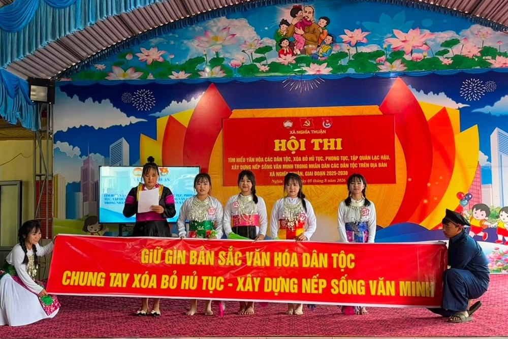 Vùng cao Nghĩa Thuận gìn giữ bản sắc văn hóa dân tộc, đẩy lùi hủ tục - ảnh 1