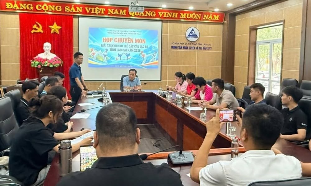 Hơn 400 võ sĩ tranh tài tại Giải Taekwondo trẻ các CLB tỉnh Lào Cai - ảnh 1