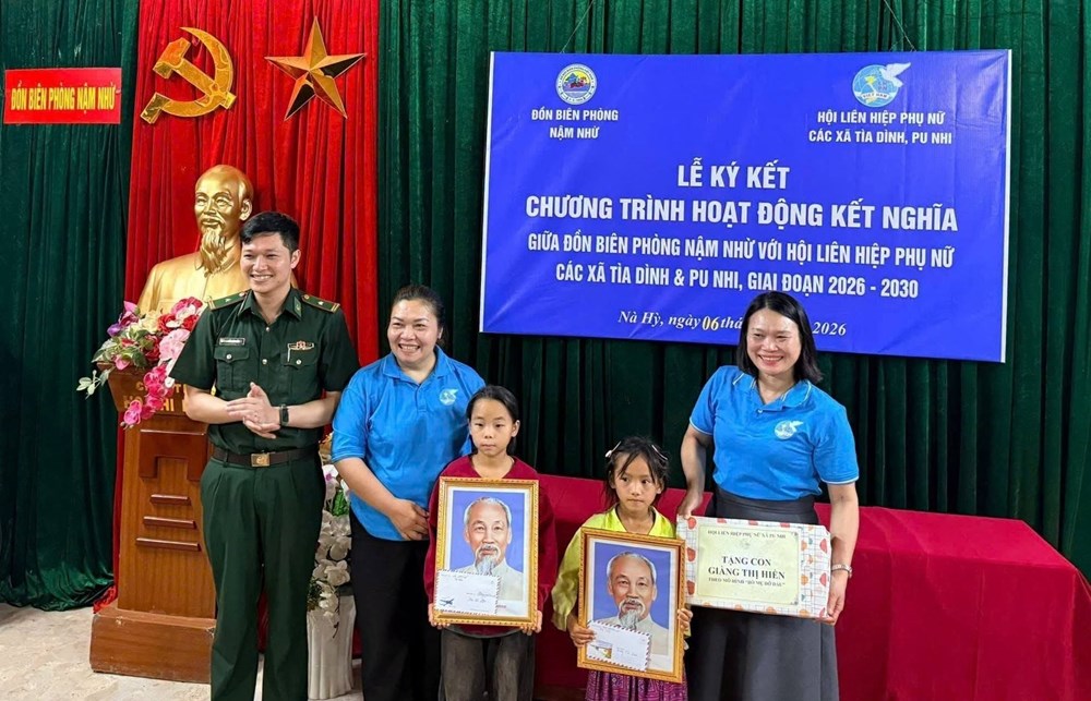 Đồn Biên phòng Nậm Nhừ đồng hành cùng phụ nữ nơi biên cương - ảnh 4