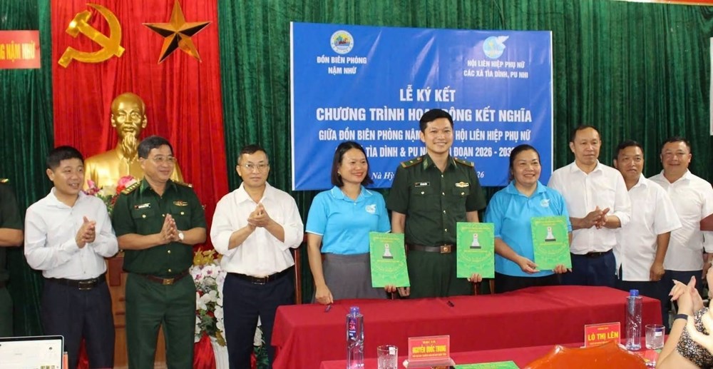 Đồn Biên phòng Nậm Nhừ đồng hành cùng phụ nữ nơi biên cương - ảnh 1
