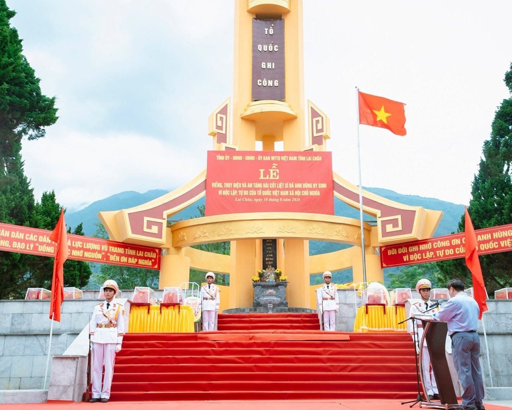Lai Châu sẵn sàng Lễ viếng, truy điệu và an táng 47 hài cốt liệt sĩ hy sinh năm 1951 - ảnh 3