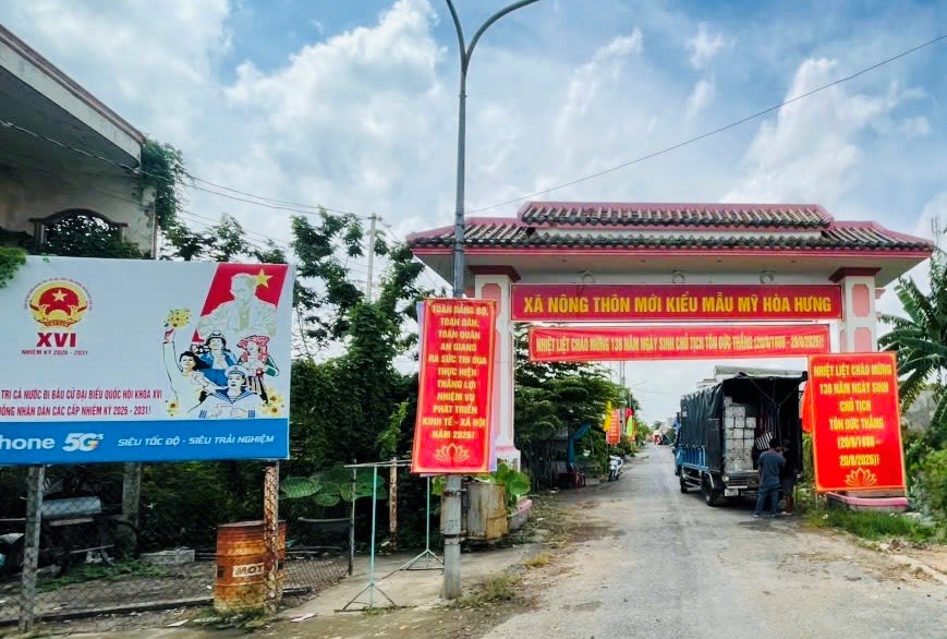 Mỹ Hòa Hưng – Sức sống mới trên xã đảo quê hương Bác Tôn - ảnh 1