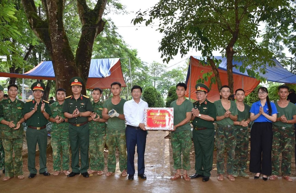 Động viên lực lượng lấy mẫu ADN tại Nghĩa trang Liệt sĩ quốc gia Độc Lập và A1 - ảnh 3