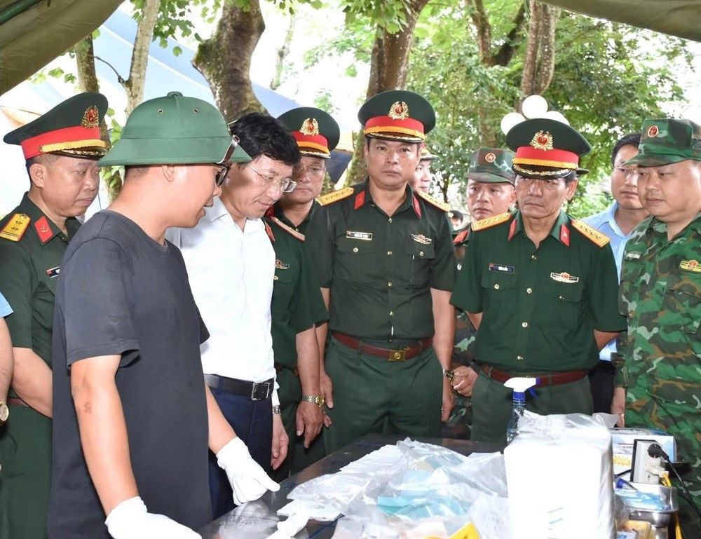 Động viên lực lượng lấy mẫu ADN tại Nghĩa trang Liệt sĩ quốc gia Độc Lập và A1 - ảnh 1