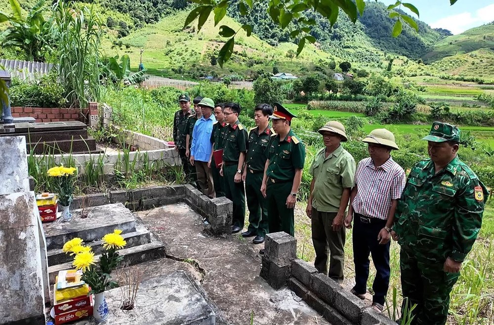 Sơn La: Xác minh thông tin 3 phần mộ liệt sĩ tại xã Chiềng Sơn - ảnh 3