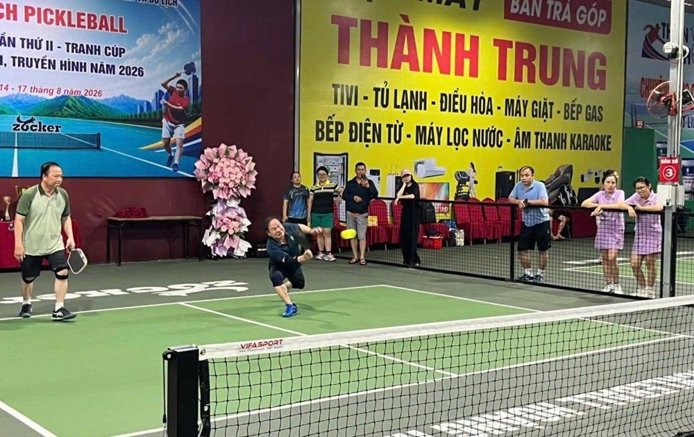 320 vận động viên tranh tài tại Giải Pickleball tỉnh Lai Châu - ảnh 3