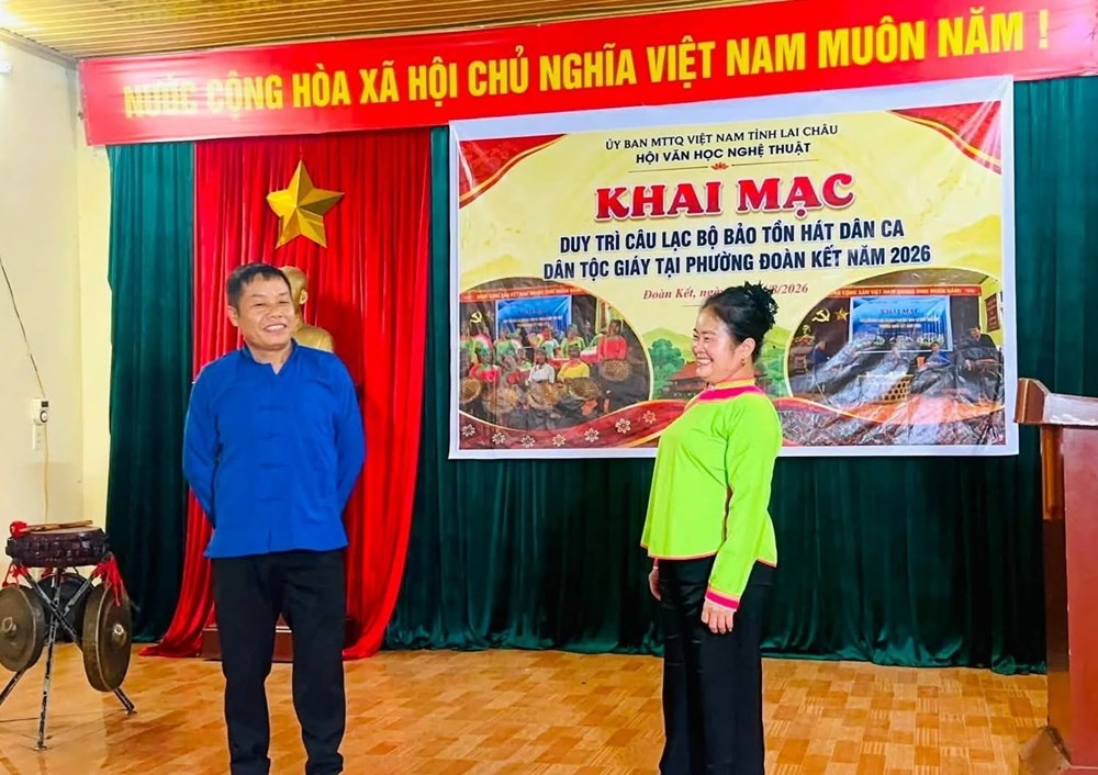 Để làn điệu dân ca Giáy ngân vang giữa đời sống hiện đại - ảnh 3