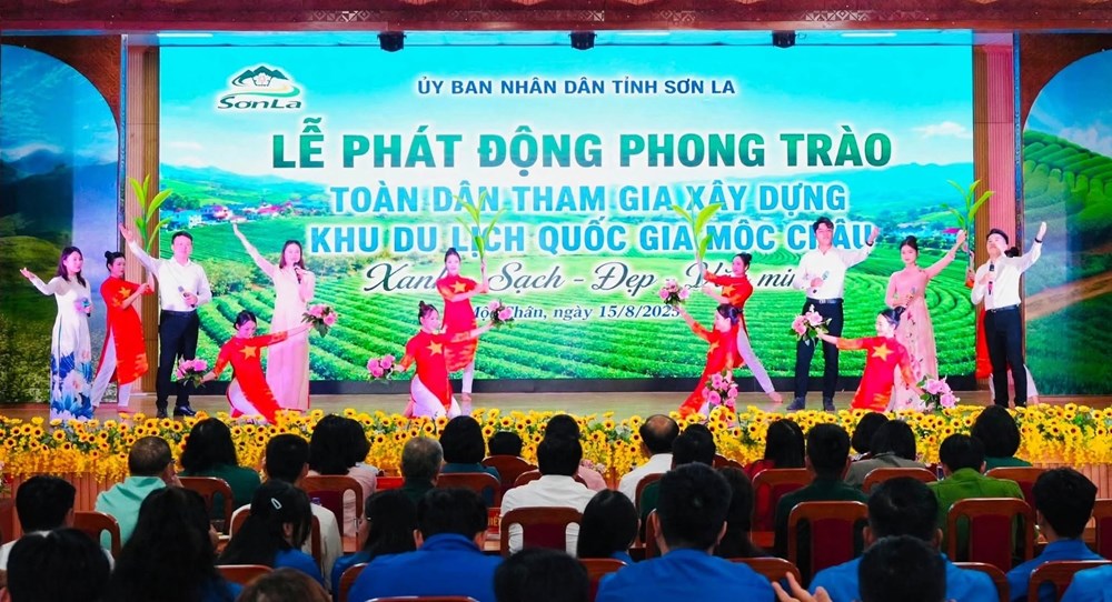 Lan tỏa nếp sống xanh tại Khu du lịch quốc gia Mộc Châu - ảnh 1