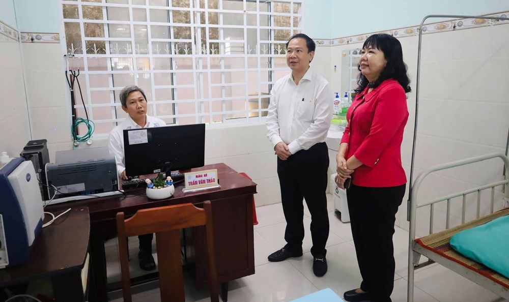Trạm y tế đầu tiên triển khai bệnh án điện tử thay bệnh án giấy - ảnh 2