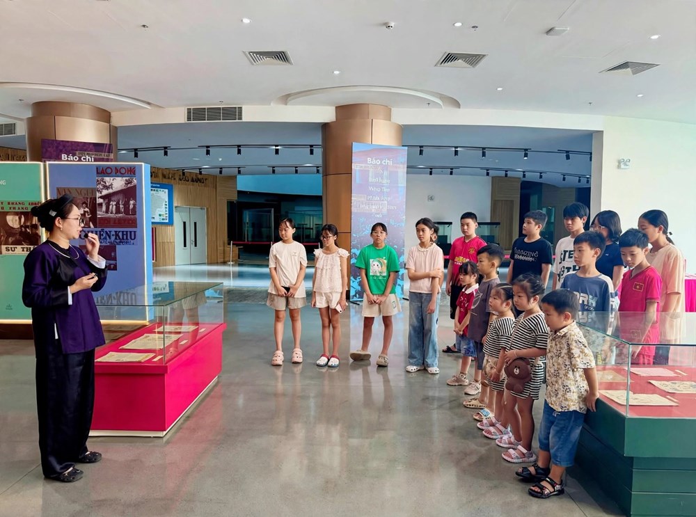 Trải nghiệm lịch sử báo chí cách mạng tại Bảo tàng Cao Bằng - ảnh 1