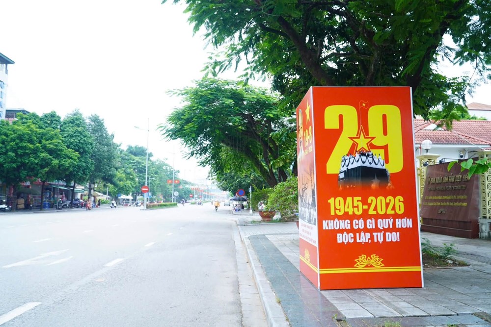 Điện Biên rực rỡ sắc màu chào mừng 81 năm Quốc khánh 2.9 - ảnh 5