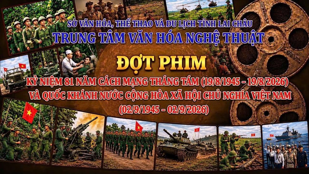 Chiếu phim cách mạng phục vụ người dân Lai Châu dịp Quốc khánh 2.9 - ảnh 1