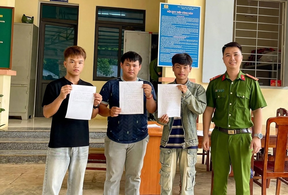 Tuổi trẻ vùng cao Điện Biên tình nguyện thực hiện nghĩa vụ Công an nhân dân - ảnh 1