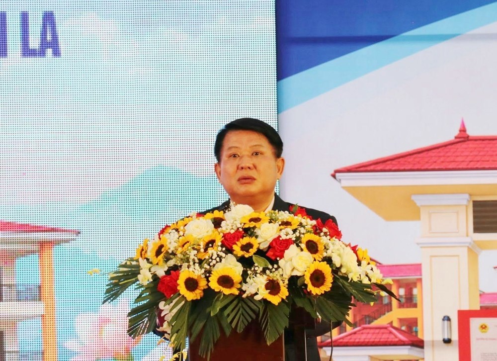 Khánh thành trường nội trú liên cấp vùng biên giới Lóng Phiêng - ảnh 2