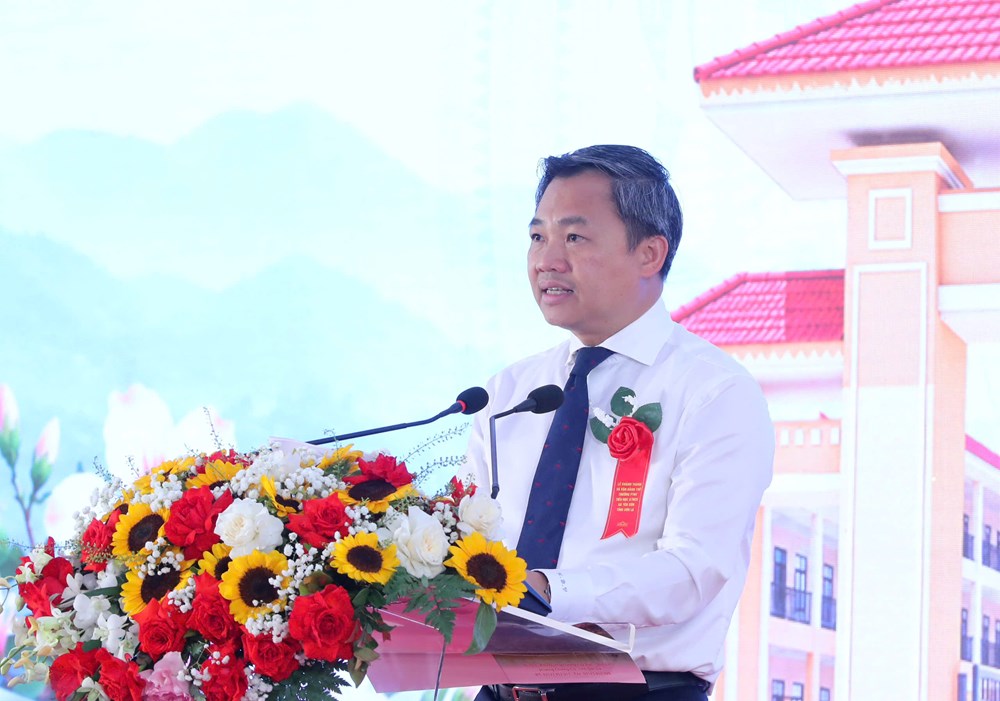 Trường nội trú liên cấp vùng biên Yên Sơn sẵn sàng cho năm học mới - ảnh 15