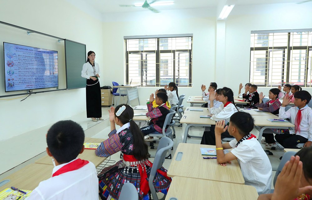 Trường nội trú liên cấp vùng biên Yên Sơn sẵn sàng cho năm học mới - ảnh 5