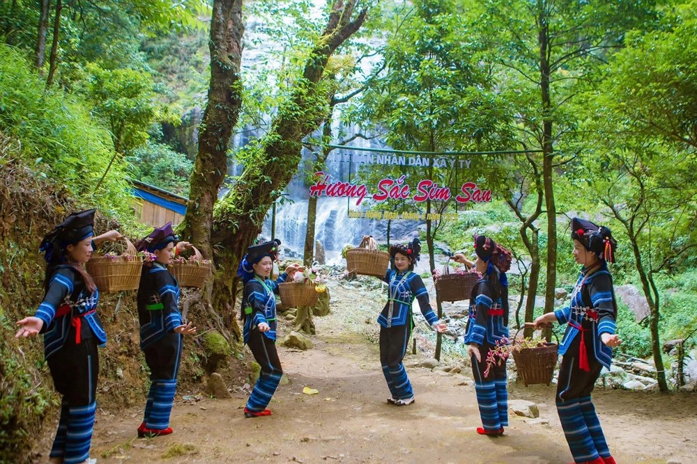 Khám phá “Hương sắc Sim San” giữa mùa thu Y Tý - ảnh 6