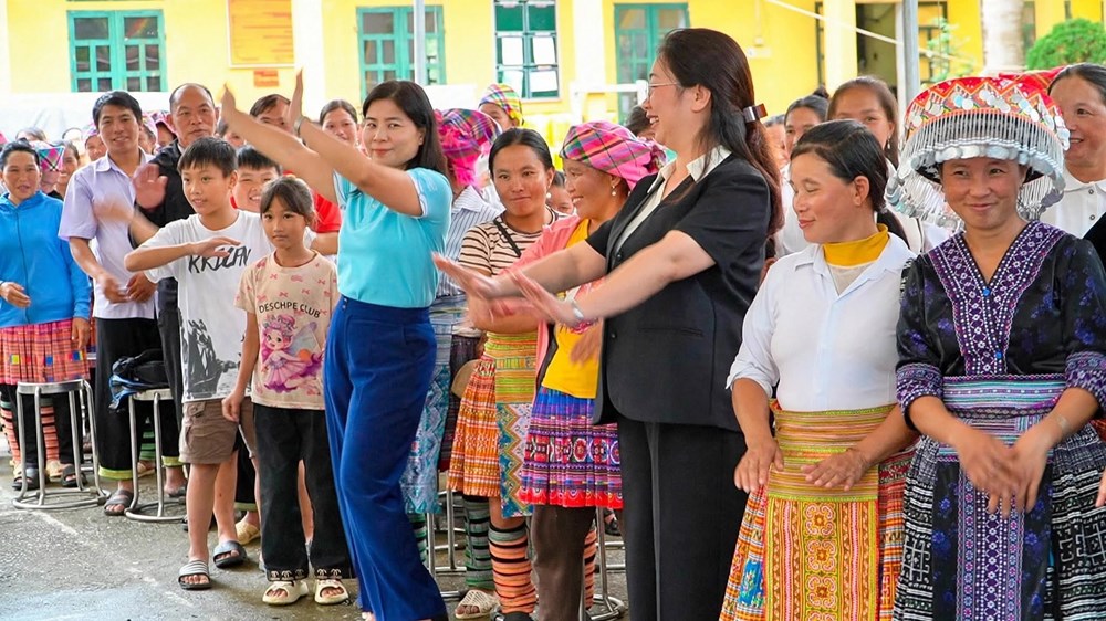 Vùng cao Hạnh Phúc chung tay ngăn tảo hôn, bảo vệ tương lai trẻ em gái - ảnh 4
