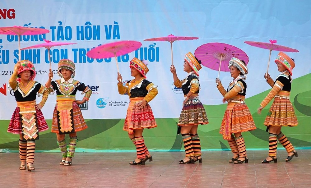 Vùng cao Hạnh Phúc chung tay ngăn tảo hôn, bảo vệ tương lai trẻ em gái - ảnh 1