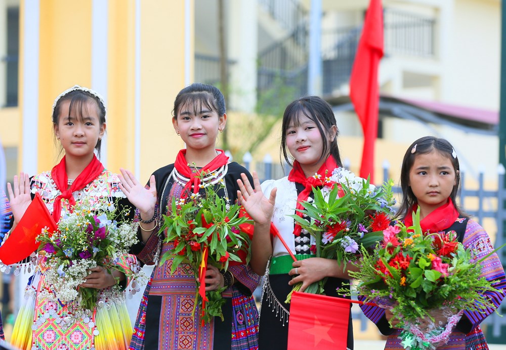 Trường nội trú liên cấp vùng biên Yên Sơn sẵn sàng cho năm học mới - ảnh 21