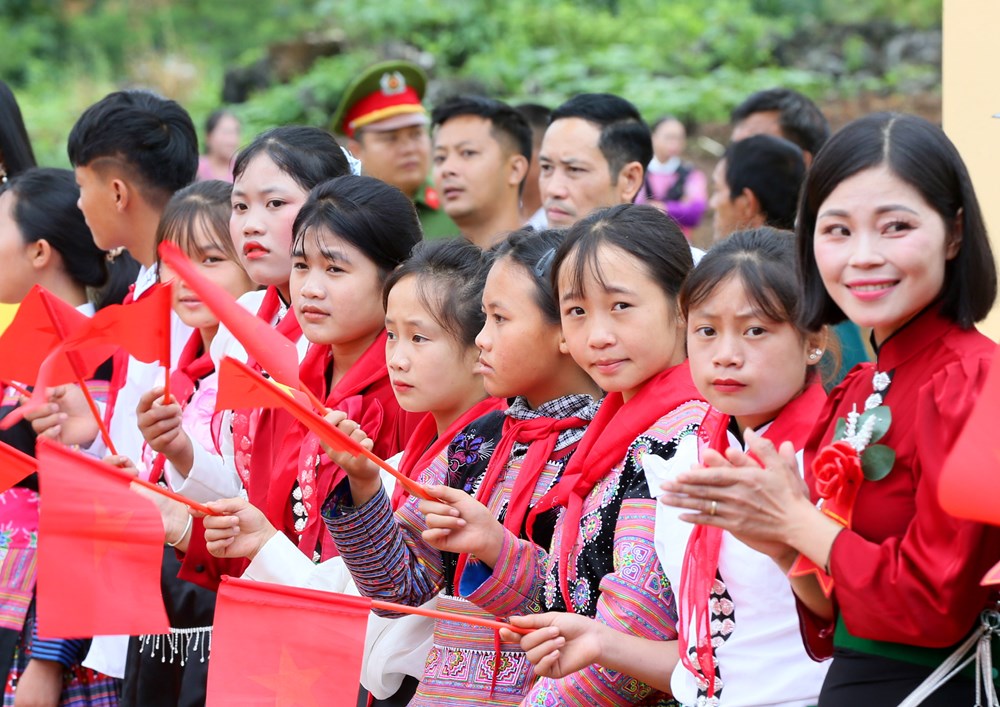 Trường nội trú liên cấp vùng biên Yên Sơn sẵn sàng cho năm học mới - ảnh 23