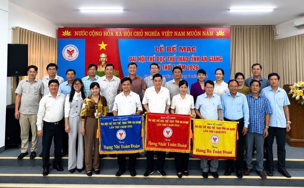 An Giang tổ chức thành công Đại hội TDTT lần thứ I năm 2026 - ảnh 1