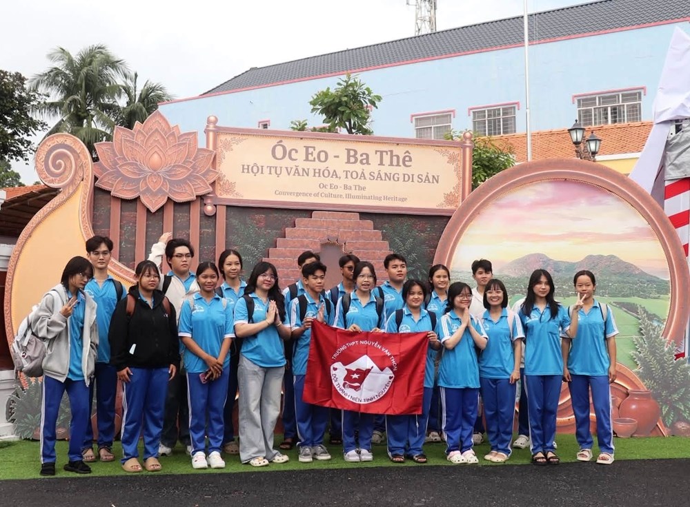 2.700 lượt người tham gia các hoạt động Tuần lễ Di sản Văn hóa Óc Eo - Ba Thê - ảnh 4