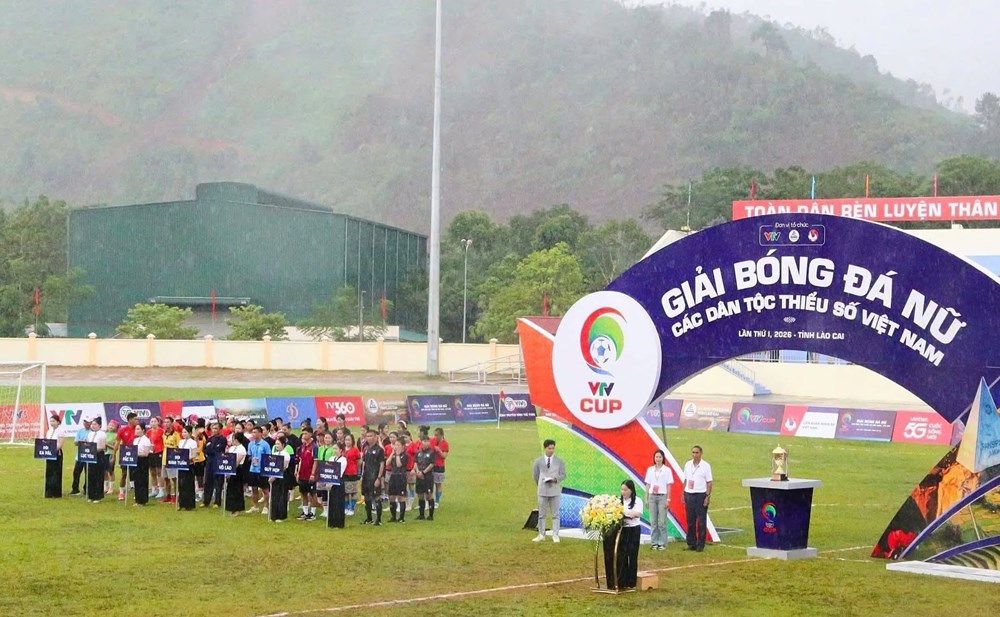 Khai mạc Giải Bóng đá nữ các dân tộc thiểu số Việt Nam - VTV Cup 2026 - ảnh 2
