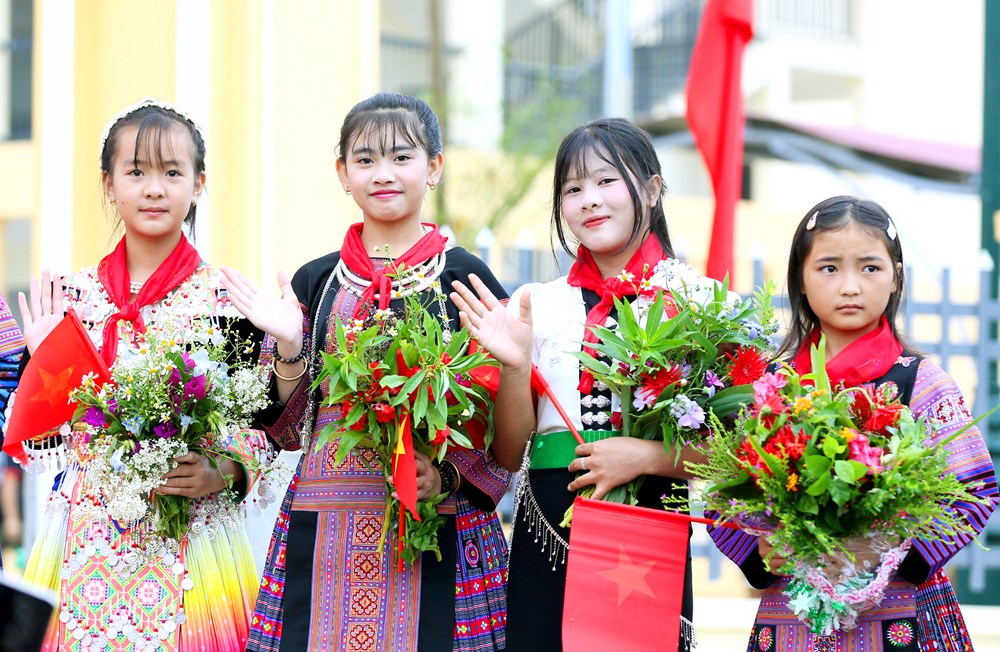 Ngôi trường nơi phên dậu Tổ quốc: Gieo chữ, dựng tương lai - ảnh 2