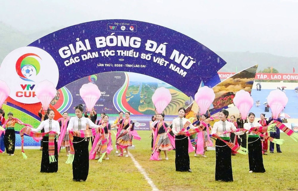Khai mạc Giải Bóng đá nữ các dân tộc thiểu số Việt Nam - VTV Cup 2026 - ảnh 3