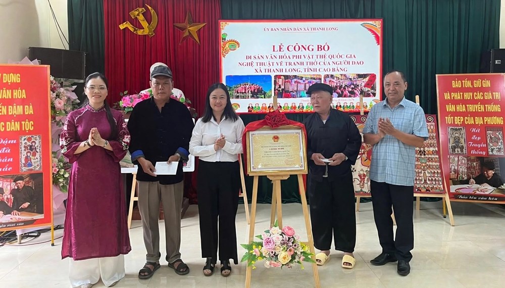 Nghệ thuật vẽ tranh thờ: Di sản văn hóa đặc sắc của người Dao ở Cao Bằng - ảnh 2