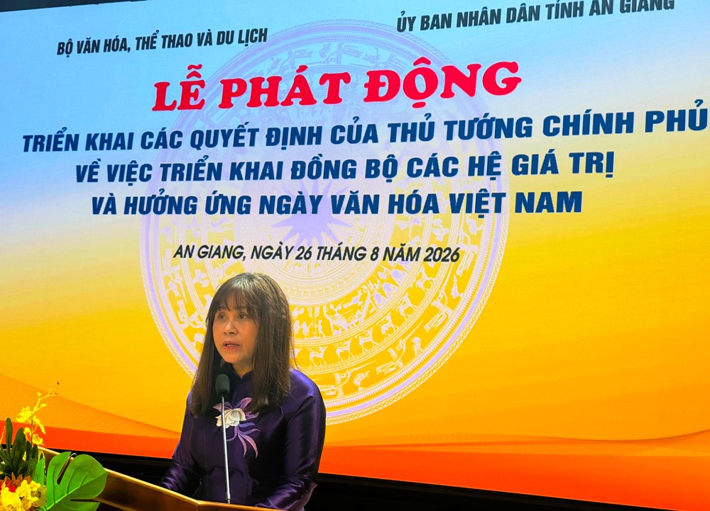 Phát động triển khai các Hệ giá trị, hưởng ứng ngày “Ngày Văn hóa Việt Nam” - ảnh 2