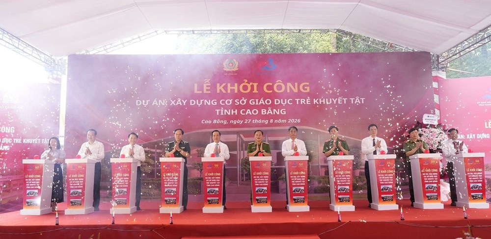 Cao Bằng khởi công cơ sở giáo dục trẻ khuyết tật 110 tỉ đồng - ảnh 1