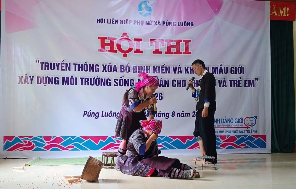  Púng Luông xây dựng môi trường sống an toàn cho phụ nữ và trẻ em - ảnh 1