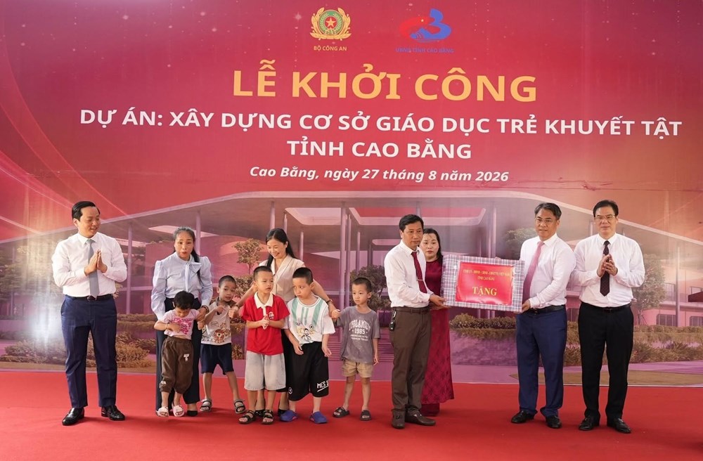 Cao Bằng khởi công cơ sở giáo dục trẻ khuyết tật 110 tỉ đồng - ảnh 5