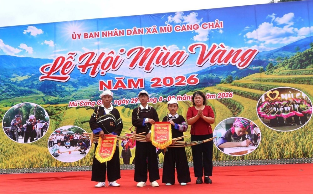 Mù Cang Chải rộn ràng tiếng khèn Mông mừng Tết Độc lập - ảnh 7