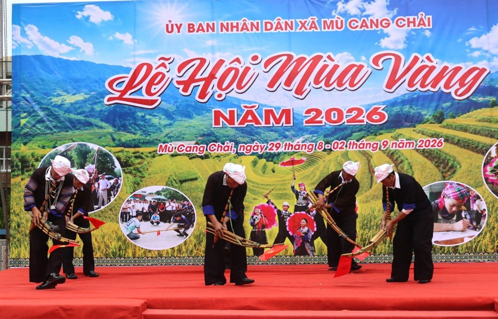Mù Cang Chải rộn ràng tiếng khèn Mông mừng Tết Độc lập - ảnh 3