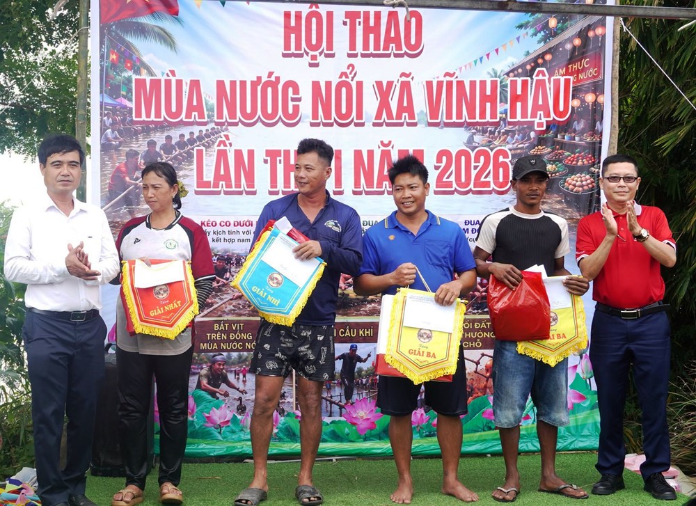 Vĩnh Hậu rộn ràng lễ hội mùa nước nổi - ảnh 9